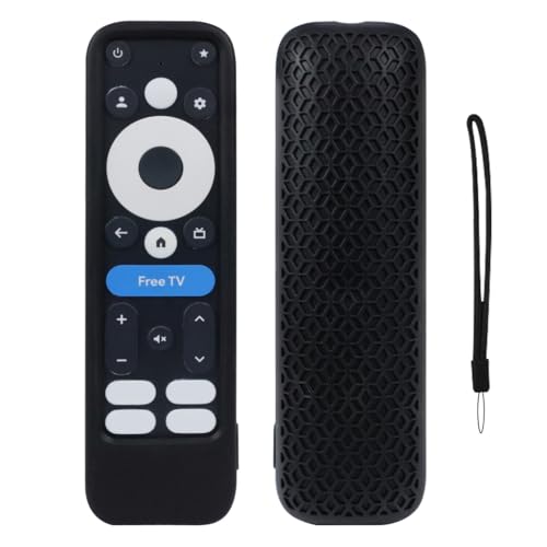 Weiche Schutzhüllen Fernbedienung Hülle Silikon Sleeve Kratzfeste Hülle mit Lanyard für 2024 4K Weiche Schutzhüllen Fernbedienung Hülle Silikon Sleeve Kratzfeste Hülle mit Lanyard für 2024 4K von YUGSHNKFC