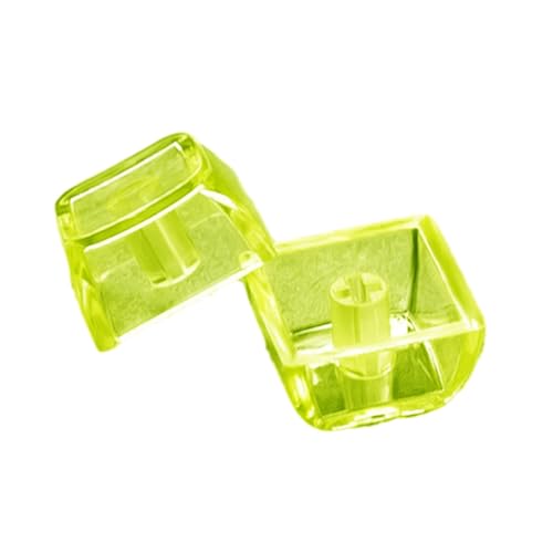 XDA Profil-Tastenkappen, dickes Polycarbonat, 1,7 mm, für 10 Tasten, mechanische Tastatur-Tastenkappen, ersetzt Hintergrundbeleuchtung, 10 Stück von YUGSHNKFC