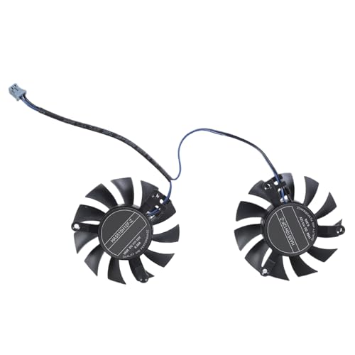 YUGSHNKFC 1Pair HA5510H12FZ 12V 0.3A VGA Lüfter 2Pin 2 Zeilen GPU Kühler Für 1650 4 OC Grafikkartenlüfter YUGSHNKFC 1Pair HA5510H12FZ 12V 0.3A VGA Lüfter 2Pin 2 Zeilen GPU Kühler Für 1650 4 OC Grafikkartenlüfter von YUGSHNKFC