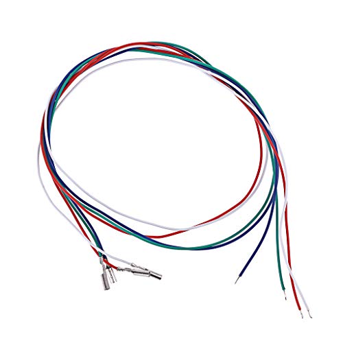 YUGSHNKFC 3/4 x Patronen-Phono-Kabel, Header-Drähte für Plattenspieler, Phono-Kopfgehäuse, Ersatzzubehör YUGSHNKFC 3/4 x Patronen-Phono-Kabel, Header-Drähte für Plattenspieler, Phono-Kopfgehäuse, Ersatzzubehör von YUGSHNKFC