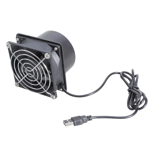 YUGSHNKFC 5 V USB-betriebener runder K-Abluftventilator, 8 cm Lüftungsventilator für Absaugung und Kühlung in 3D-Druckerabdeckungen YUGSHNKFC 5 V USB-betriebener runder K-Abluftventilator, 8 cm Lüftungsventilator für Absaugung und Kühlung in 3D-Druckerabdeckungen von YUGSHNKFC