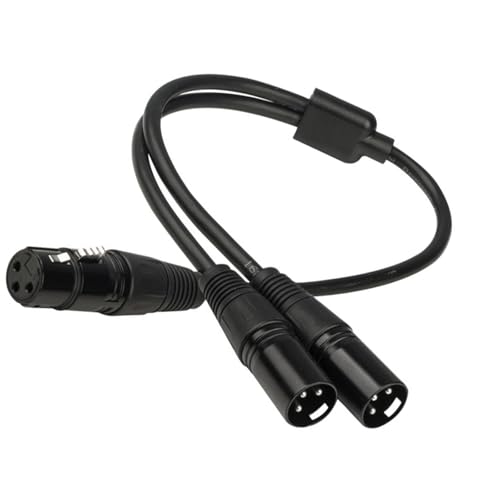 YUGSHNKFC 50 Cm Ausgeglichenes Mikrofon Y Kabel 3Pin Frauen Bis Doppel-3-Pin YUGSHNKFC 50 Cm Ausgeglichenes Mikrofon Y Kabel 3Pin Frauen Bis Doppel-3-Pin von YUGSHNKFC