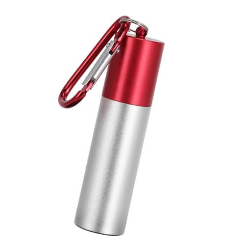 YUGSHNKFC Akku Ladehülle Power Case Ladeschale mit Fensterbrecher Funktion 18650 21700 Akkuhalter für Handy Rot von YUGSHNKFC