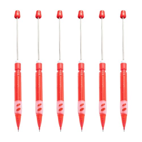 YUGSHNKFC Automatischer Bleistift für Erwachsene, Kinder, Studenten, Zeichnen, Schreiben, 0,5 mm, Perlen, mechanisch, automatisch, 6 Stück YUGSHNKFC Automatischer Bleistift für Erwachsene, Kinder, Studenten, Zeichnen, Schreiben, 0,5 mm, Perlen, mechanisch, automatisch, 6 Stück von YUGSHNKFC