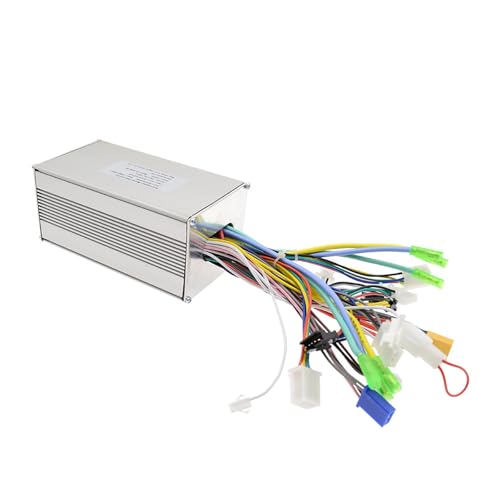 YUGSHNKFC Bürstenloser Motorregler für Elektrofahrräder, modifiziertes Zubehör, 36–60 V, Motordrehzahlregler, 500 W/750 W x 2 von YUGSHNKFC