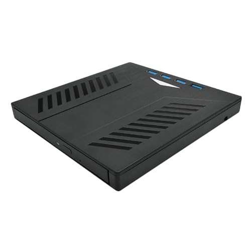 YUGSHNKFC Externe USB3.0 USB C Player ROM Festplattenlaufwerke Tragbare Brenner Für Laptop Desktop PC Win11/10/8/7 von YUGSHNKFC