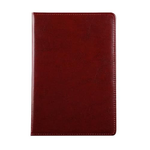 YUGSHNKFC Hardcover Business Notizbuch, 200 Seiten, breit liniert, Leder, College, liniert, Business-Notizblöcke für Büro, Schule von YUGSHNKFC