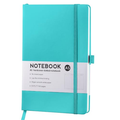 YUGSHNKFC Hardcover-Notizbuch, 192 Seiten, breit liniert, Leder, College, liniert, Business-Notizblöcke für Büro, Schule, 216 x 145 mm von YUGSHNKFC