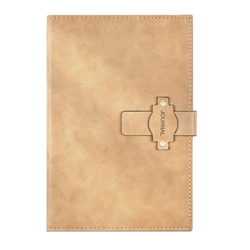 YUGSHNKFC Hardcover-Notizbuch, 224 Seiten, breit liniert, Leder, College, liniert, Business-Notizblöcke für Büro, Schule, 143 x 213 mm von YUGSHNKFC