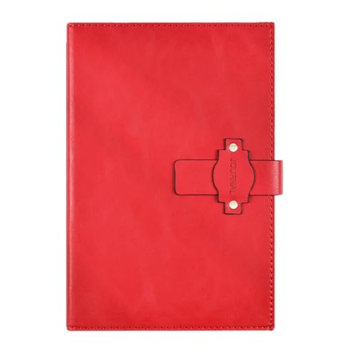 YUGSHNKFC Hardcover-Notizbuch, 224 Seiten, breit liniert, Leder, College, liniert, Business-Notizblöcke für Büro, Schule, 143 x 213 mm von YUGSHNKFC