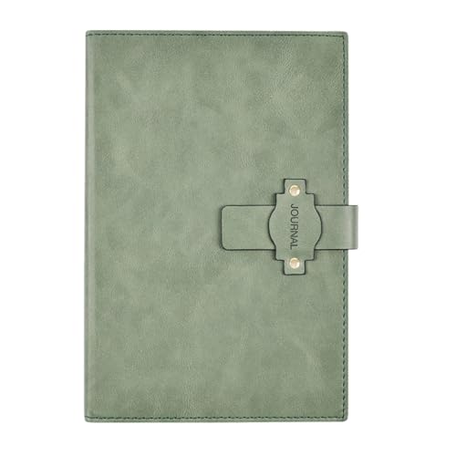 YUGSHNKFC Hardcover-Notizbuch, 224 Seiten, breit liniert, Leder, College, liniert, Business-Notizblöcke für Büro, Schule, 143 x 213 mm von YUGSHNKFC