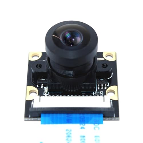 YUGSHNKFC Kameramodul 5MP 1080p Webcam 160 Grad Unterstützung 5647 Sensoren Mit Ribbon Kabel Austausch Für 2/4/3b+ von YUGSHNKFC