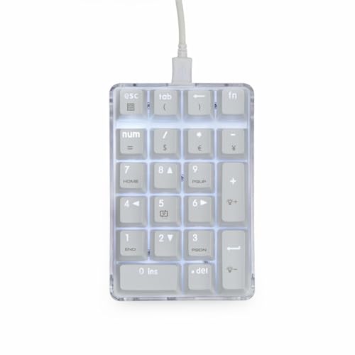 YUGSHNKFC Kompakt 21 Schlüssel Für Die Mechanische Mechanik Numeric Tastatur Numpad Mit Blauen Switches Ideal Für Die Dateneingabe Und Spielen YUGSHNKFC Kompakt 21 Schlüssel Für Die Mechanische Mechanik Numeric Tastatur Numpad Mit Blauen Switches Ideal Für Die Dateneingabe Und Spielen von YUGSHNKFC