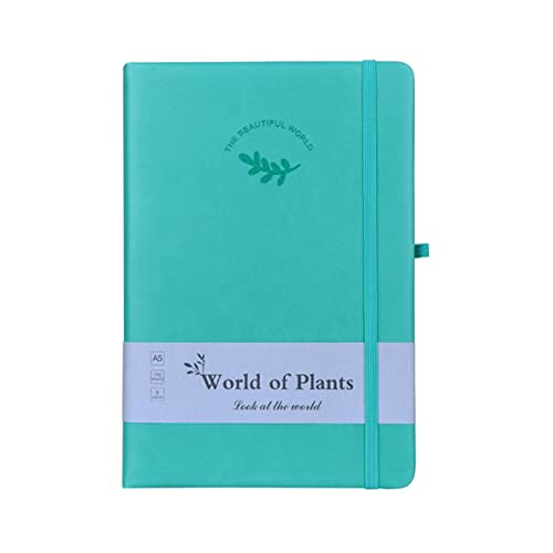 YUGSHNKFC Leder-Tagebuch, Notizblock, Business-Notizbuch, liniert, augenschonendes Papier, elastisches Band für Studenten, Erwachsene, Tagebuch, Notizen, Notizen von YUGSHNKFC