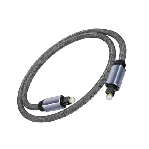 YUGSHNKFC Männlicher Bis Männlicher Digitaler Spdif Optisches Kabel Mit Geflochtenem Nylonkabel Für Soundbar Spielekonsolen Spieler Heimatheater YUGSHNKFC Männlicher Bis Männlicher Digitaler Spdif Optisches Kabel Mit Geflochtenem Nylonkabel Für Soundbar Spielekonsolen Spieler Heimatheater von YUGSHNKFC