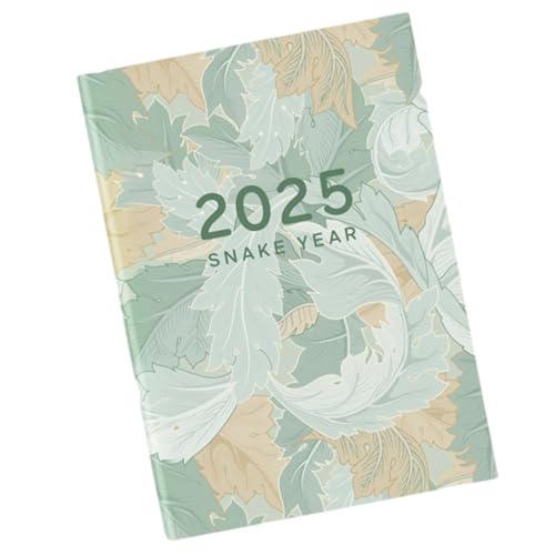 YUGSHNKFC Monatsplaner 2025, Budget-Notizblöcke für Studenten, Briefgröße, Softcover, Planer, Notizbuch, datiertes Blatt für die Planung von YUGSHNKFC