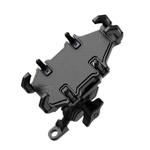 YUGSHNKFC Motorrad-Handyhalterung, Fahrrad-Handyhalterung für Fahrräder, schnell zu installieren, Lenker-Handyhalterung für 13,7 cm bis 18,3 cm (5,4 Zoll) bis 18,3 cm (5, von YUGSHNKFC