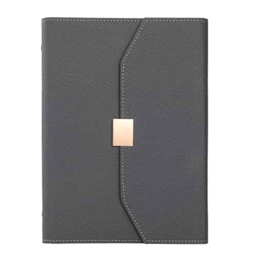 YUGSHNKFC Nachfüllbares Leder-Notizbuch, 6 Ringe, Notizbuch, Magnetverschluss, 200 Seiten, liniert, für Frauen, Studenten, Journaling YUGSHNKFC Nachfüllbares Leder-Notizbuch, 6 Ringe, Notizbuch, Magnetverschluss, 200 Seiten, liniert, für Frauen, Studenten, Journaling von YUGSHNKFC
