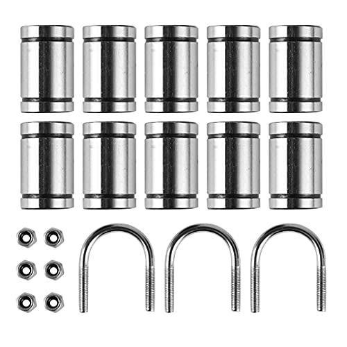 YUGSHNKFC PRUSAI3 U BROBS+Gerade Linie 8UU+M3 Dichtung Für 3D Drucker Prusai3 MK2 MK2S Ersetzen Sie Die Teile 1Set 1SET von YUGSHNKFC