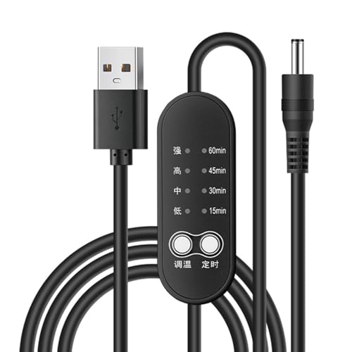 YUGSHNKFC PVC Beschichtetes USB DC35135 Kabel Mit Einfachen Temperatur Und Timing Kontrollen Für Heizzubehör YUGSHNKFC PVC Beschichtetes USB DC35135 Kabel Mit Einfachen Temperatur Und Timing Kontrollen Für Heizzubehör von YUGSHNKFC
