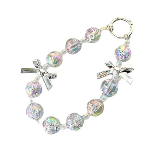 YUGSHNKFC Perlen Telefon Charme Handy Lanyard Handgelenksbänder Handgefertigte Telefonkette String Women Girl Bag Anhänger von YUGSHNKFC