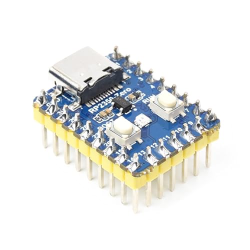 YUGSHNKFC RP2350 Mikrocontroller-Platine mit zwei ARM CortexM33 und RISC V Kernen, 150 MHz Taktrate integriert, 520 KB von YUGSHNKFC
