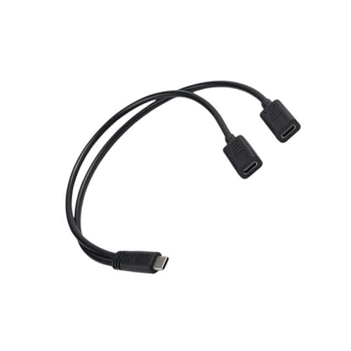 YUGSHNKFC Schnelles Ladekabel USB C Männlich Zum Doppel USB C Splitterkabel Kabel C Port Ladeadapterkabel Für Telefontablette YUGSHNKFC Schnelles Ladekabel USB C Männlich Zum Doppel USB C Splitterkabel Kabel C Port Ladeadapterkabel Für Telefontablette von YUGSHNKFC