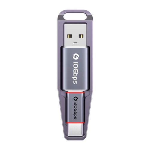 YUGSHNKFC Schnellladungs Und Datenübertragungsadapter Aluminium USB Typec Adapter 10Gbit / S Datengerät Kleine Ladeadaptertasche YUGSHNKFC Schnellladungs Und Datenübertragungsadapter Aluminium USB Typec Adapter 10Gbit / S Datengerät Kleine Ladeadaptertasche von YUGSHNKFC