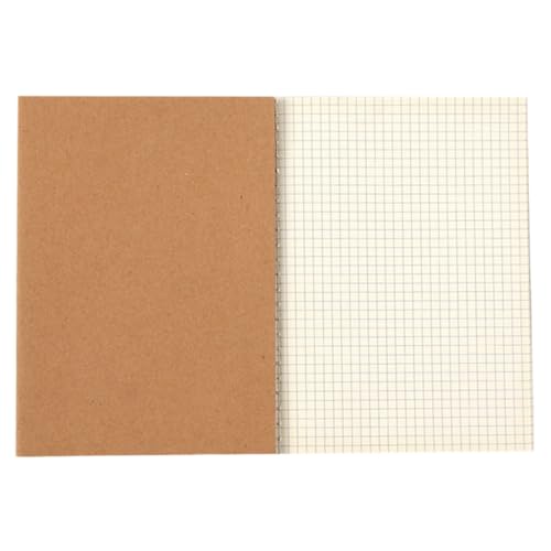 YUGSHNKFC Softcover-Notizbuch, 72 Seiten, kariert, liniert oder unliniert, Übungs-Notizblöcke für Büro, Schule, 140 x 200 mm von YUGSHNKFC