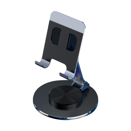 YUGSHNKFC Stabile und tragbare Aluminium-Handyhalterung mit drehbarer Basis für Videoansicht, Spiele und Rezeptüberprüfung YUGSHNKFC Stabile und tragbare Aluminium-Handyhalterung mit drehbarer Basis für Videoansicht, Spiele und Rezeptüberprüfung von YUGSHNKFC