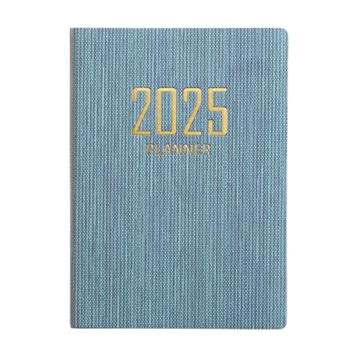 YUGSHNKFC Terminplaner 2025 A 7 Wochen- & Tagesplaner Journaling Notizbücher 365 Tage Effizienz Notizblöcke Tagebuch Planer von YUGSHNKFC