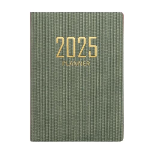 YUGSHNKFC Terminplaner 2025 A 7 Wochen- & Tagesplaner Journaling Notizbücher 365 Tage Effizienz Notizblöcke Tagebuch Planer von YUGSHNKFC
