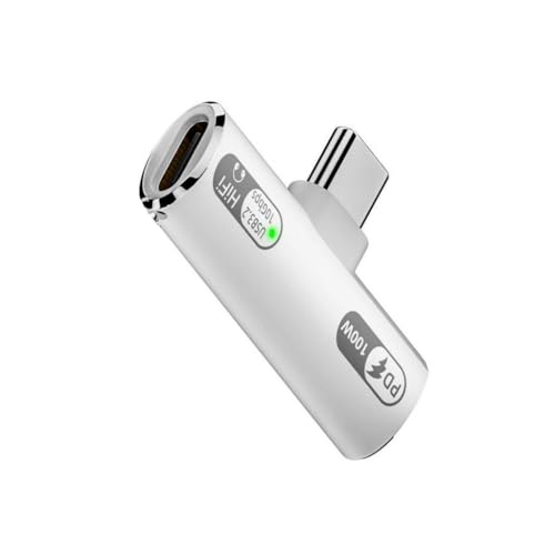 YUGSHNKFC USB-C-Headset-Adapter und Schnellladung, 10 Gbit/s für HiFi-Sound auf Telefon 15, S22 und mehr Kopfhörer von YUGSHNKFC