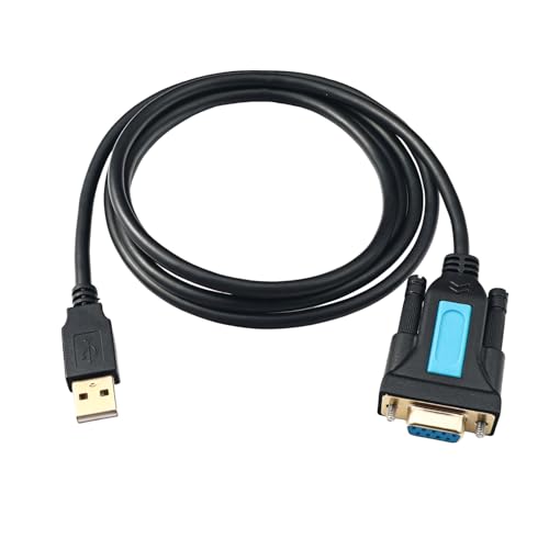 YUGSHNKFC USB Zu RS232 Adapter Mit PL2303 Chipsatz USB 2.0 Männlich RS232 Serienadapter Female Kabel Für Desktop Laptop Drucker YUGSHNKFC USB Zu RS232 Adapter Mit PL2303 Chipsatz USB 2.0 Männlich RS232 Serienadapter Female Kabel Für Desktop Laptop Drucker von YUGSHNKFC