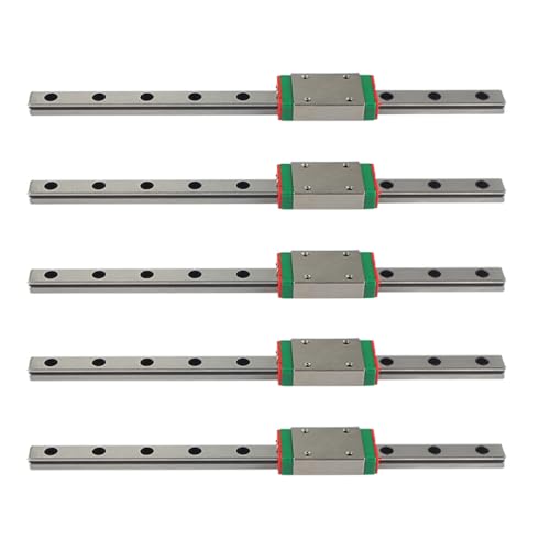 YUGSHNKFC V0 Miniatur Linear Schlieb 5pcs Linear Guide MGN7 Wagen Für 3D Drucker 150 Mm Home von YUGSHNKFC