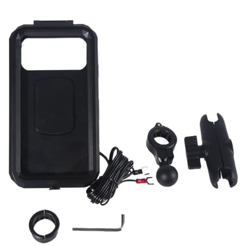 YUGSHNKFC Verstellbare Handy-Schutzhülle mit Halterung für Handy, wasserdichte Box YUGSHNKFC Verstellbare Handy-Schutzhülle mit Halterung für Handy, wasserdichte Box von YUGSHNKFC