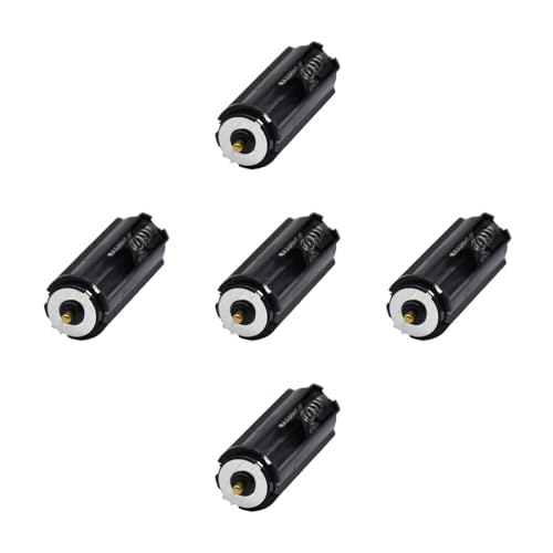 YUHANGCIYE Schwarzer zylindrischer Kunststoff-Batteriehalter für AAA-Batterien, Konverterbox, Spielzeug, Taschenlampe, Lampenadapter für Gehäuse YUHANGCIYE Schwarzer zylindrischer Kunststoff-Batteriehalter für AAA-Batterien, Konverterbox, Spielzeug, Taschenlampe, Lampenadapter für Gehäuse von YUHANGCIYE