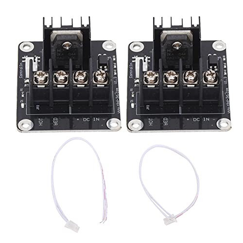 2Pcs Wärme Bett Power Modul High Power Heißer Heizung Zubehör Ersatz für 3D Drucker 2Pcs Wärme Bett Power Modul High Power Heißer Heizung Zubehör Ersatz für 3D Drucker von YUKOFE