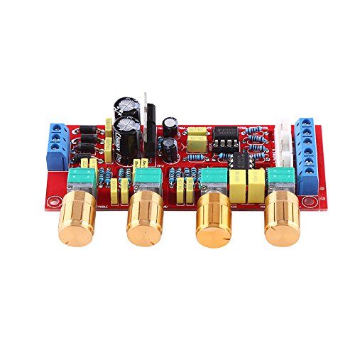 HiFi Preamp NE5532 Pre-Verstärker-Tonboard-Kits AC 12V Op-Amper HiFi-Verstärker für Audio-Enthusiasten (Finished Board) von YUKOFE