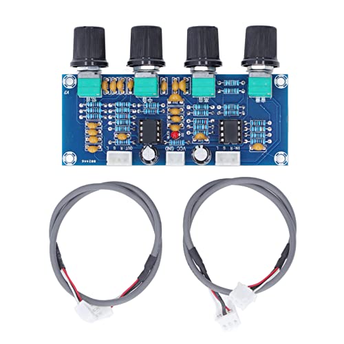 Vorverstärkermodul Dual Channel PreaMplifier Toneboard Hocheffizienz Gutes Matching für den digitalen Verstärker DC 12V-24V anwendbar von YUKOFE