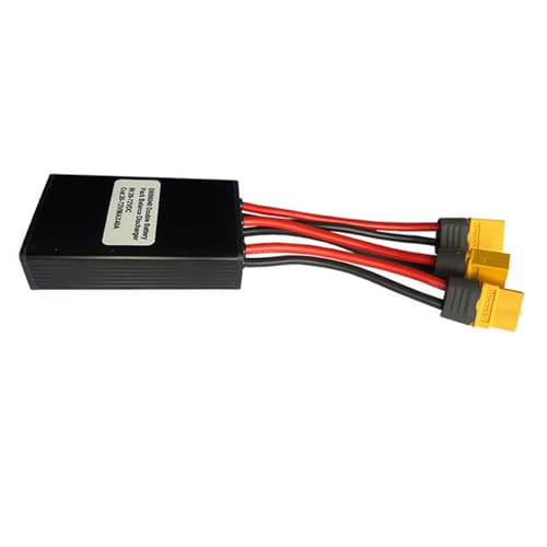 Elektrombike Dual Battery Connector Converter für verbesserte Leistung und Akkulaufzeit [Fahrer] [Schwarz] (40a) von YULEESIYIP