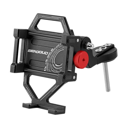 YULEESIYIP Aluminium -Legierungsrad -Fahrrad -Telefon Mount Montierbare Anti -Slip -Handy -Handy -Halter für Outdoor -Aktivitäten (STÄNGEL) von YULEESIYIP