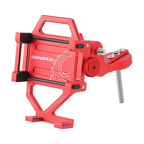 YULEESIYIP Aluminium -Legierungsrad -Fahrrad -Telefon Mount Montierbare Anti -Slip -Handy -Handy -Halter für Outdoor -Aktivitäten (STÄNGEL) von YULEESIYIP