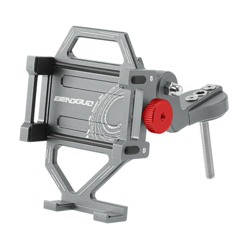 YULEESIYIP Aluminium -Legierungsrad -Fahrrad -Telefon Mount Montierbare Anti -Slip -Handy -Handy -Halter für Outdoor -Aktivitäten (STÄNGEL) von YULEESIYIP