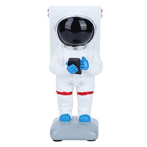 YULEESIYIP Astronaut -geformte Mobiltelefonhalter Miniaturen Craft Home Decor für Raumliebhaber (9008 Mobile Phone seat*White) von YULEESIYIP