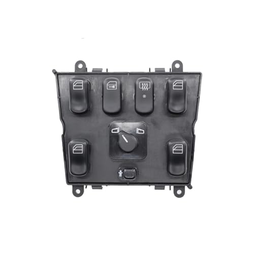 Auto Power Window Switch 1638206610 Für Benz Für ML320 W163 Für ML400 Für ML430 ML500 1638200910 Auto Elektrische Fensterheber Schalter Taste von YULEGUDI