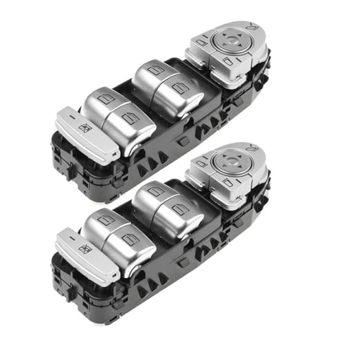 Auto Power Window Switch 2X A2059056810 Auto Vorne Links Power Master Fenster Control Schalter Für Benz Für W205 C-Klasse C300 C400 C63 2015-2020 Auto Power Window Switch 2X A2059056810 Auto Vorne Links Power Master Fenster Control Schalter Für Benz Für W205 C-Klasse C300 C400 C63 2015-2020 von YULEGUDI