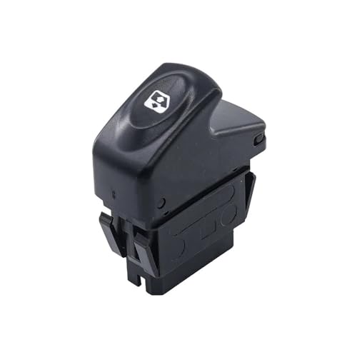 Auto Power Window Switch 7700838101 Orange Licht Auto Fenster Control Heber Schalter Einzigen Taste Für Renault Für Clio Für Kangoo Für Megane Scenic 7700429998 von YULEGUDI