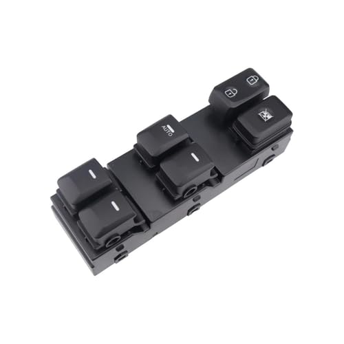 Auto Power Window Switch Auto Glas Lift Control Taste Elektrische Power Master Schalter 93570-3W600WK Für KIA Für Sportage 2011 2012 2013 2014 2015 2016(AUTO) von YULEGUDI