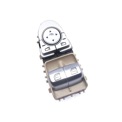 Auto Power Window Switch Fensterheberschalter Für Benz Für Vito W447 2014 2015 2016 2017 2018 2019 2020 2021 2059050302 A2059050302(Beige) von YULEGUDI